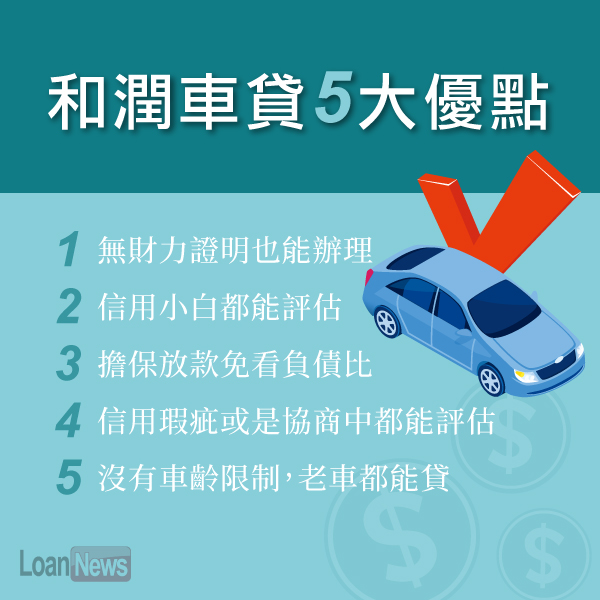 和潤車貸好過嗎 整合小棧 銀行貸款 債務整合專家